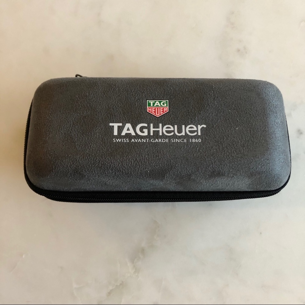 Tag Heuer watch storage box case with foam padding